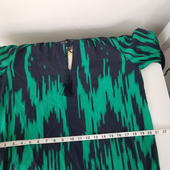 NWT Michael Michael Kors Long Sleeve Tassel Keyhole Collar Mini Dress Size M - Picture 6 of 13